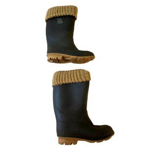 ZARA KIDS military rubber rainboots size EUR 27